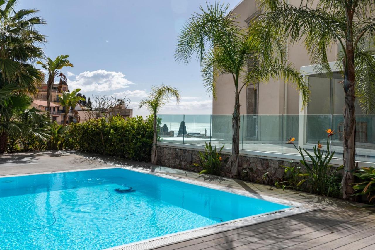 Apartmán Minerva Luxury Town Center , Pool And Parking Taormina Exteriér fotografie